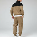 Fleece Contrast Casual Co-ord