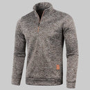 Half-Zip Sweatshirt – Minimal Warm Pullover