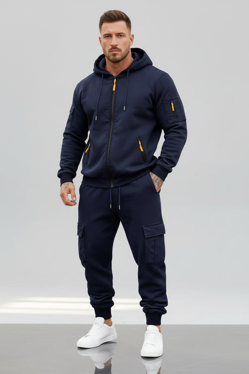 Men's Fleece Hooded Set