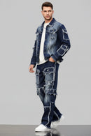 Premium Blue Denim Co-ord