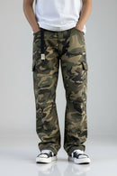 Men's Camo Straight Trousers