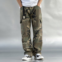 Men's Camo Straight Trousers