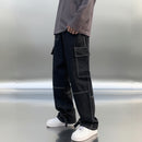 Men's Wide-Leg Linen Jeans