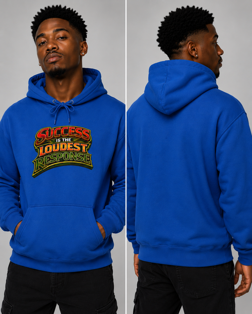 Motivational Graphic Pullover Hoodie
